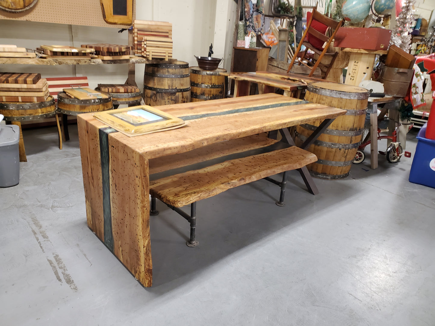 Waterfall Table or Benches