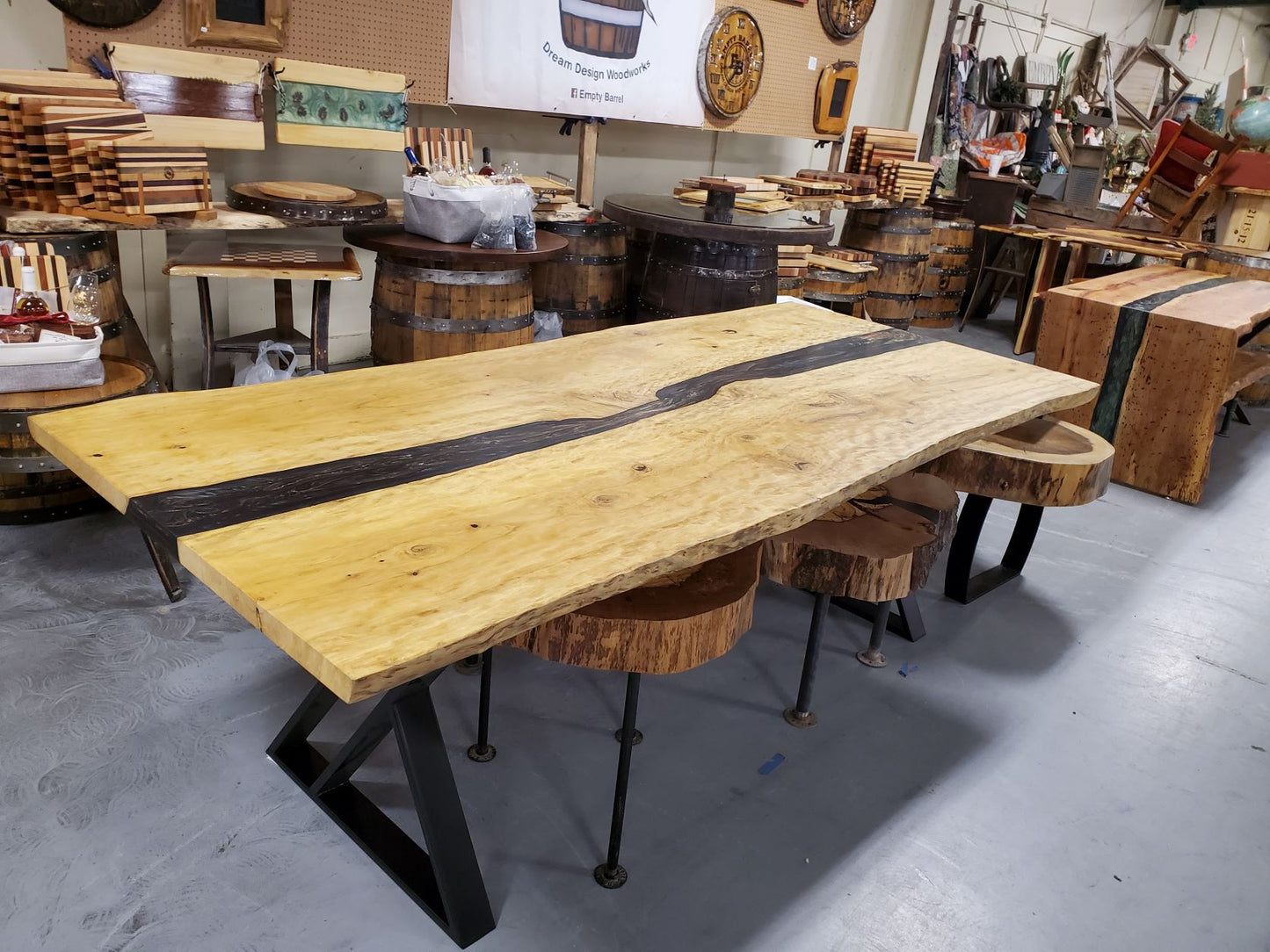 Epoxy River Table Design