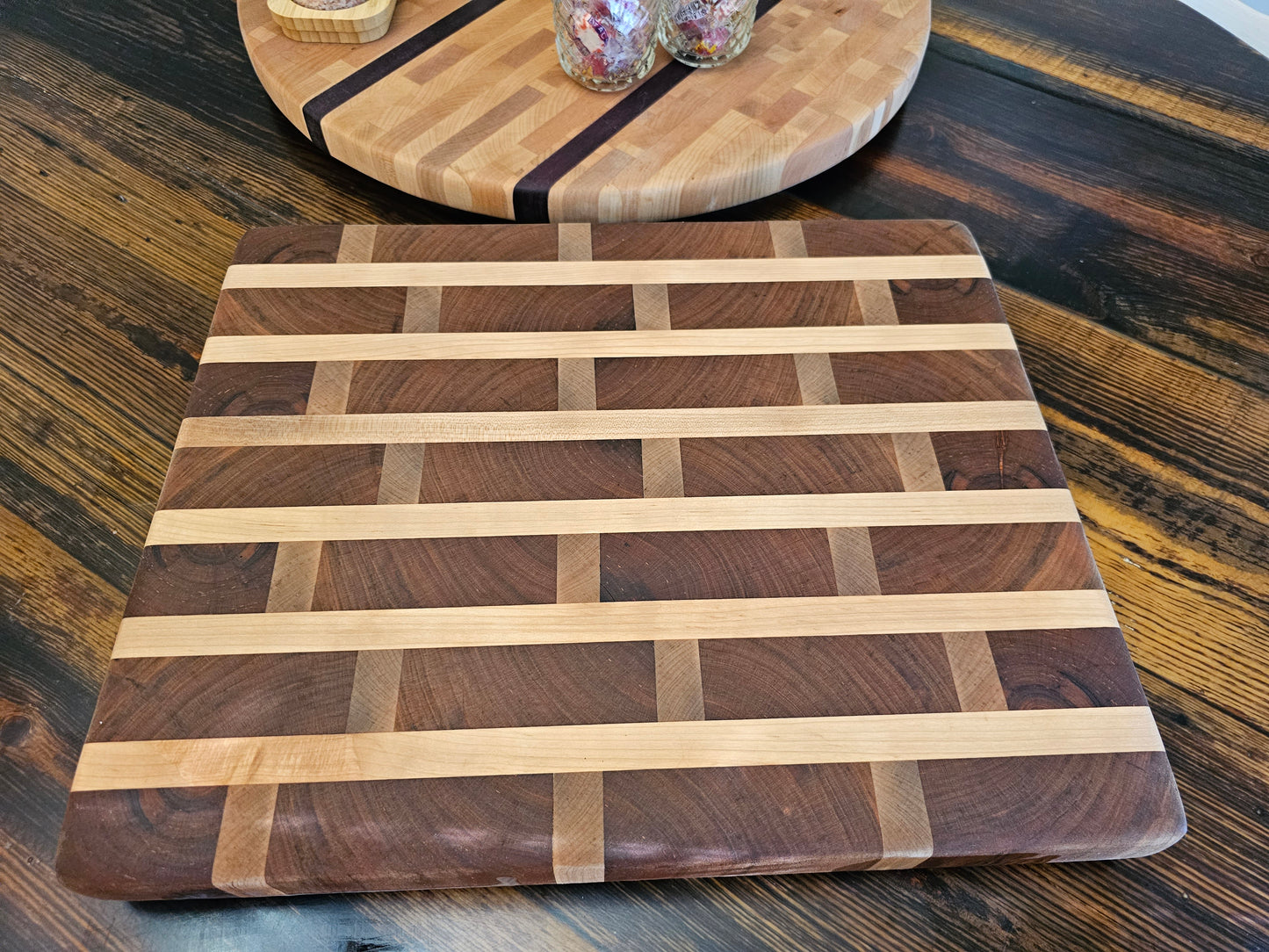 Cherry and Maple BRICK Butcher Block