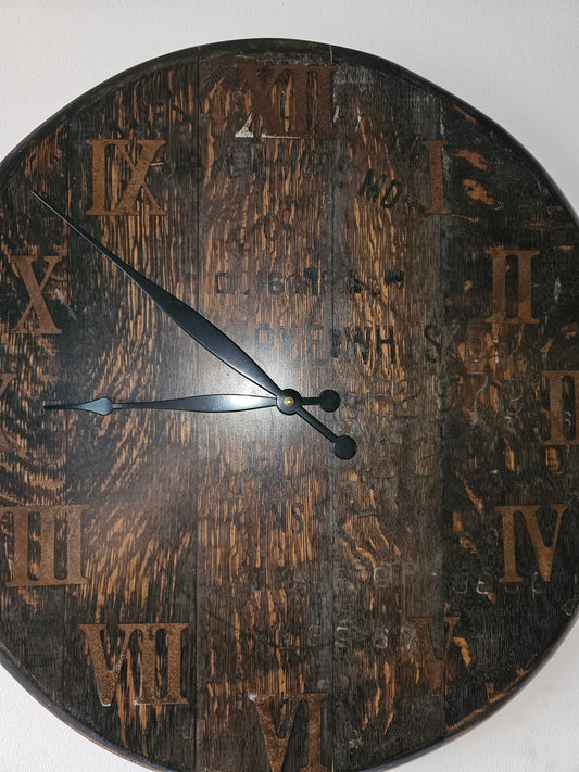 Clock Barrel Lid