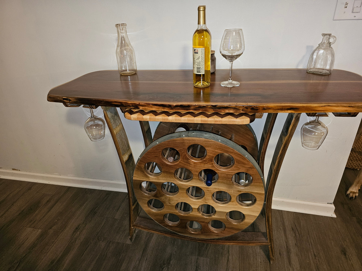Wine Rack Table