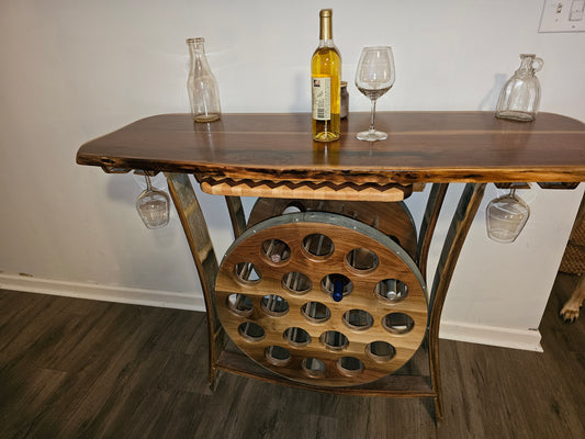 Wine Rack Table
