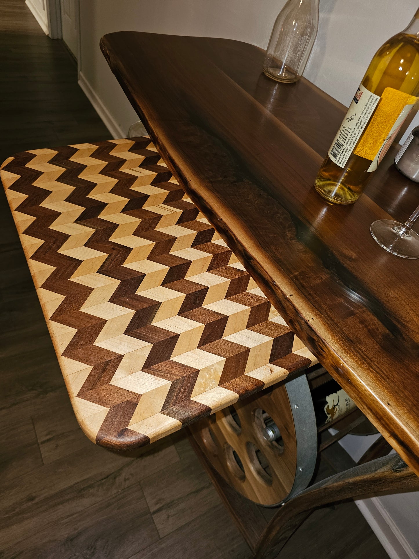 Wine Rack Table
