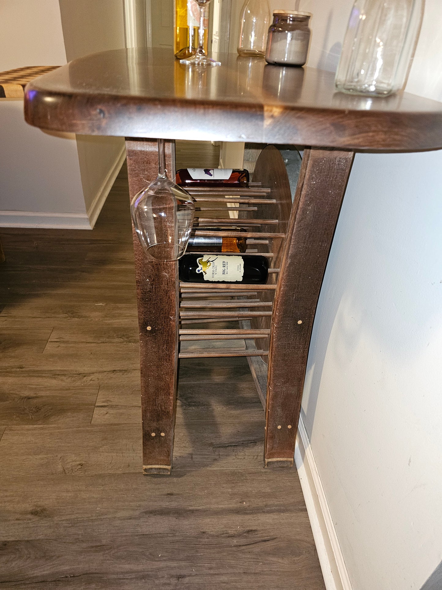 Wine Rack Table