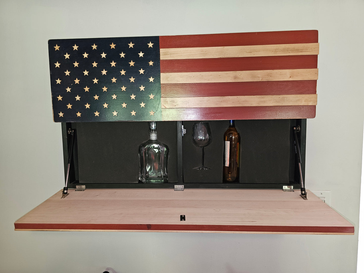 Flag, His and Hers Bar