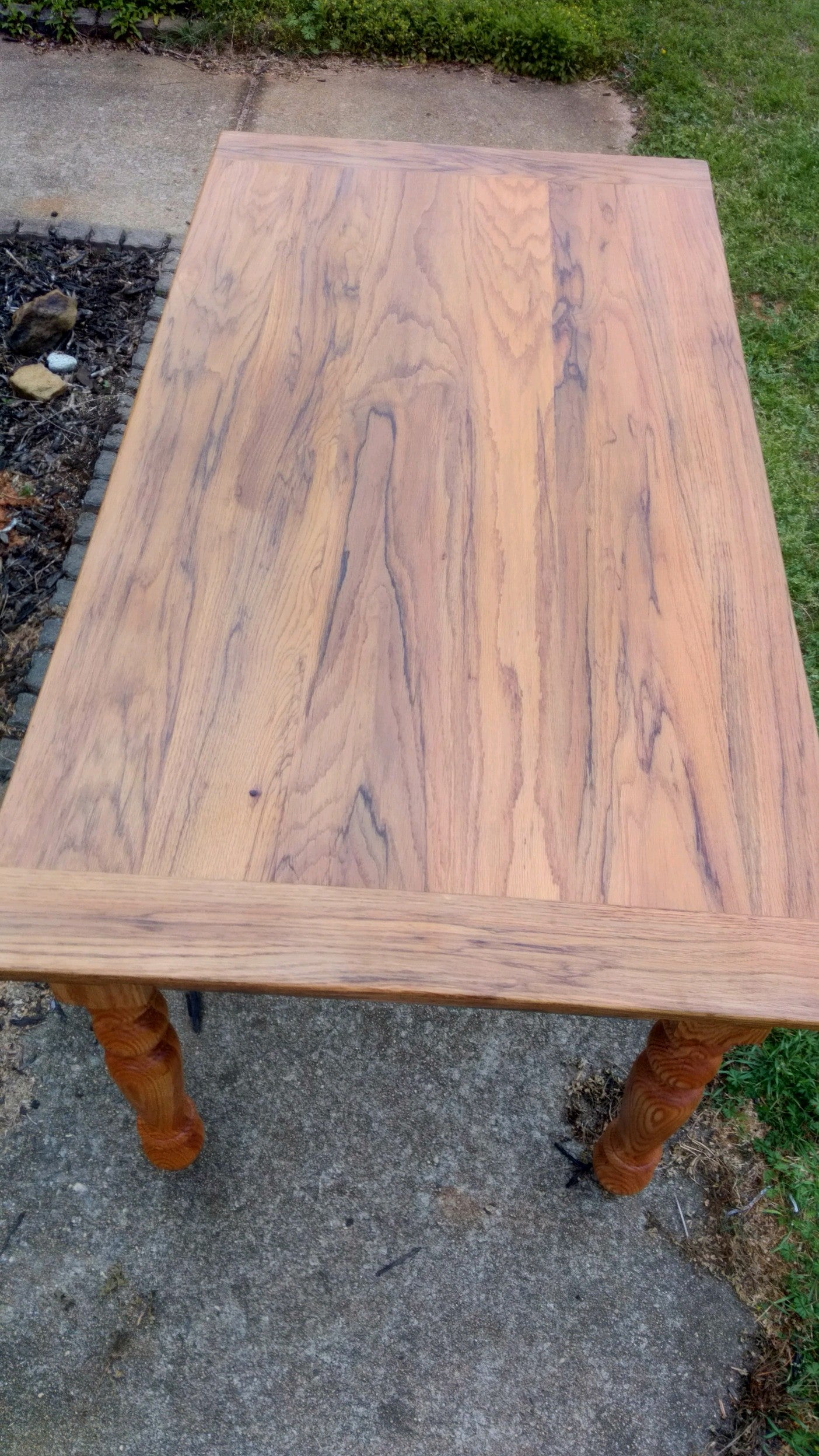 Non-Epoxy Modern to Farm wood tables