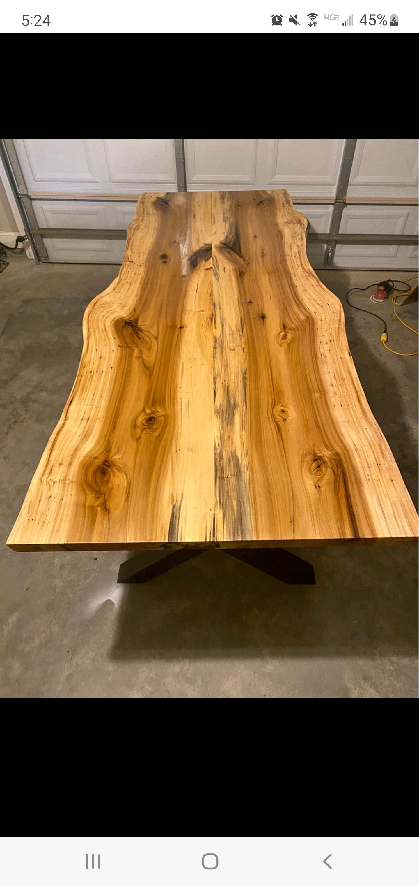 Non-Epoxy Modern to Farm wood tables