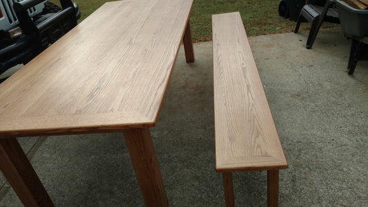 Non-Epoxy Modern to Farm wood tables