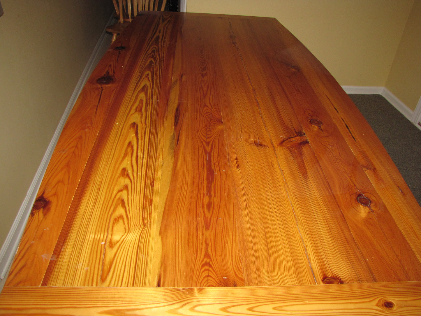 Non-Epoxy Modern to Farm wood tables