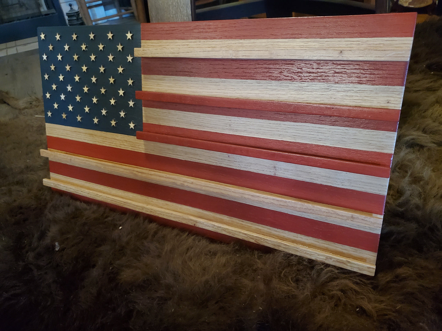 Flag Coin Holder