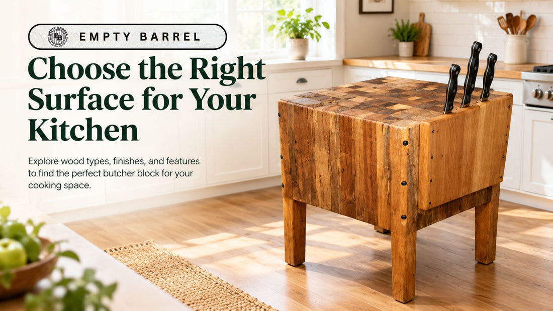 butcher block table