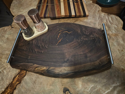 Black Walnut Knot Charcuterie Board