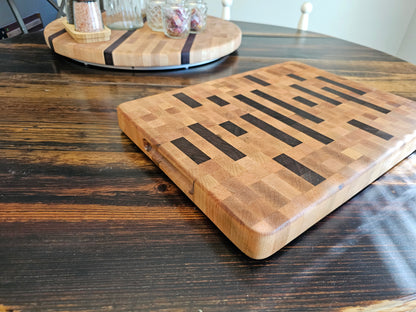 Maple and Walnut Butcher Block