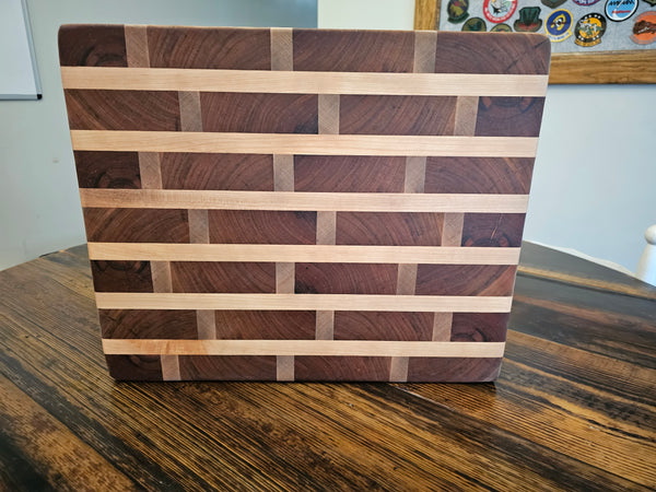 Cherry and Maple BRICK Butcher Block