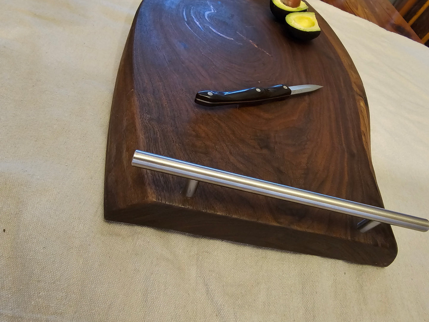 Black Walnut Knot Charcuterie Board