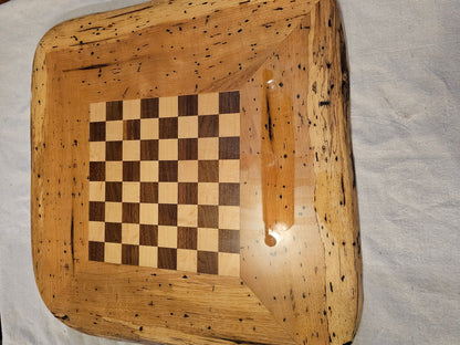 Hickory Chess Board