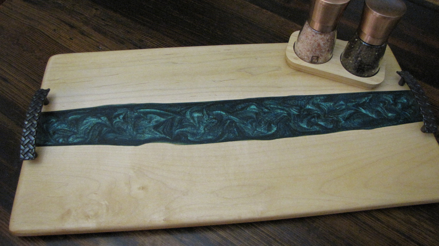 Epoxy Charcuterie Board Serving Tray